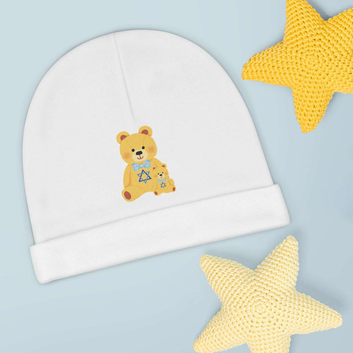Israeli Teddy Bear Baby Beanie