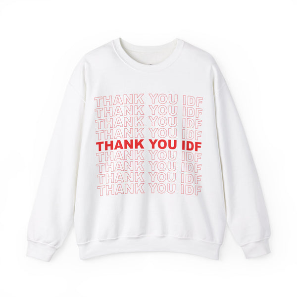 Thank You IDF Crewneck Sweatshirt