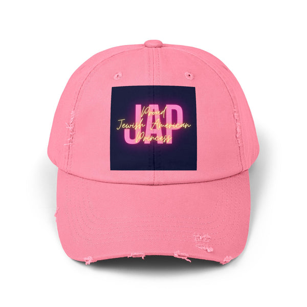 Jewish American Princess Distressed Cap