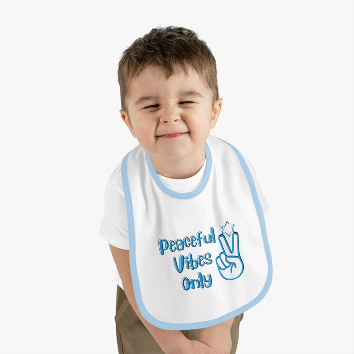 Peaceful Vibes Only Baby Bib
