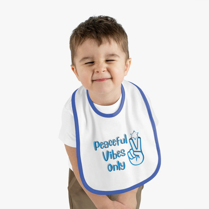 Peaceful Vibes Only Baby Bib
