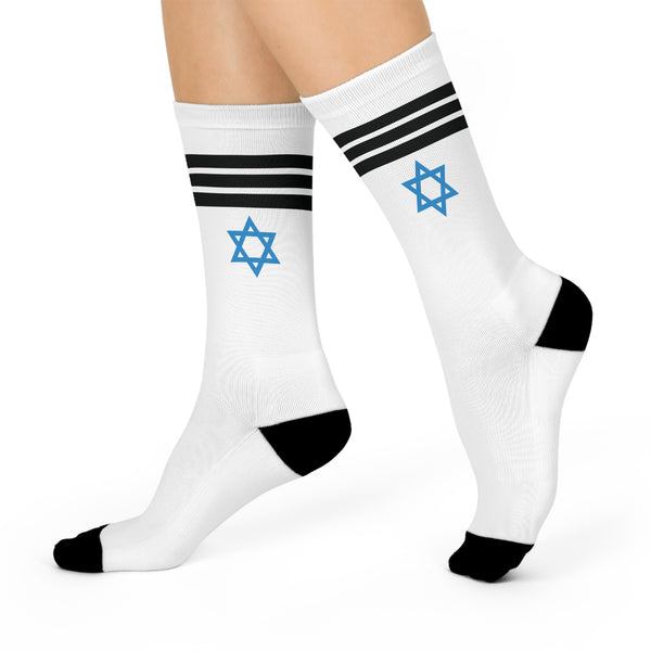 Jewish Star Crew Socks