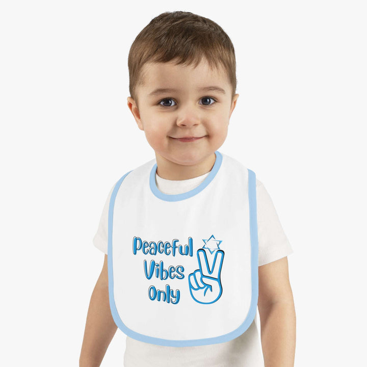 Peaceful Vibes Only Baby Bib
