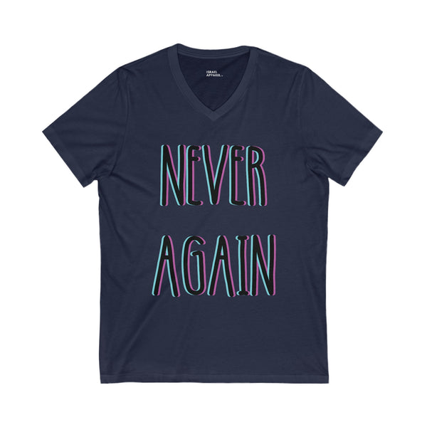 Never Again V-Neck T-Shirt