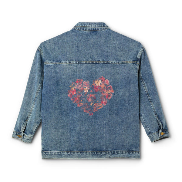 Love with Hidden Star of David Denim Jacket