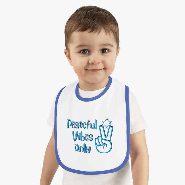 Peaceful Vibes Only Baby Bib