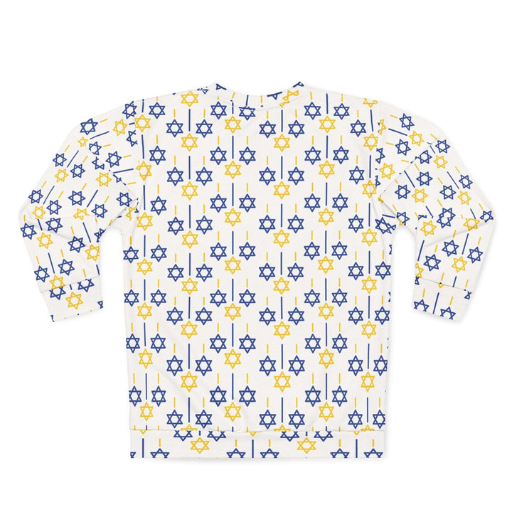 Chanukah Stars of David Sweatshirt