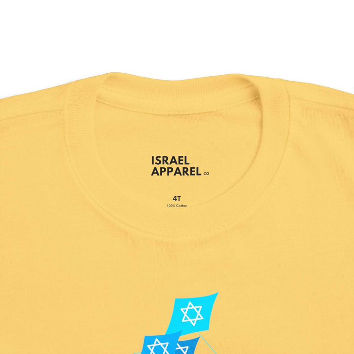 Israel Flying Kite Toddlers T-Shirt