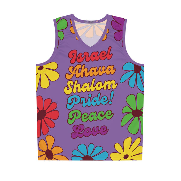 Hippie Flowers Love of Israel Jersey