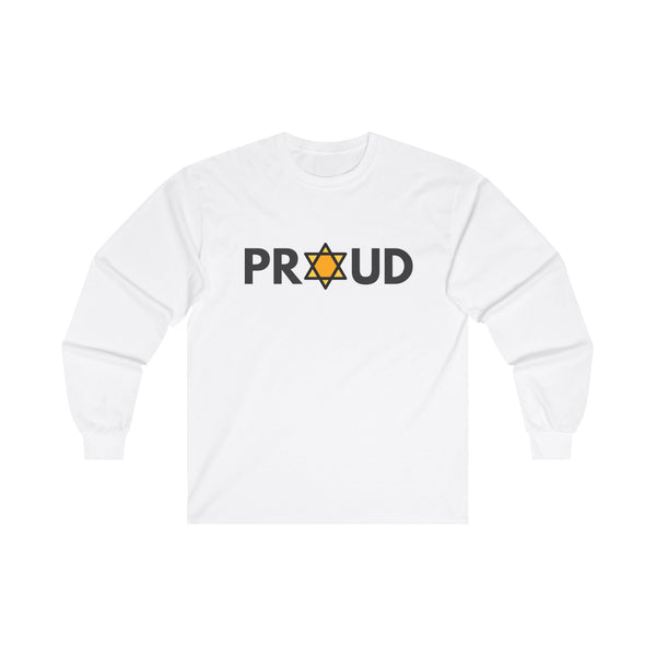 “Proud” Cotton Long Sleeve T-Shirt