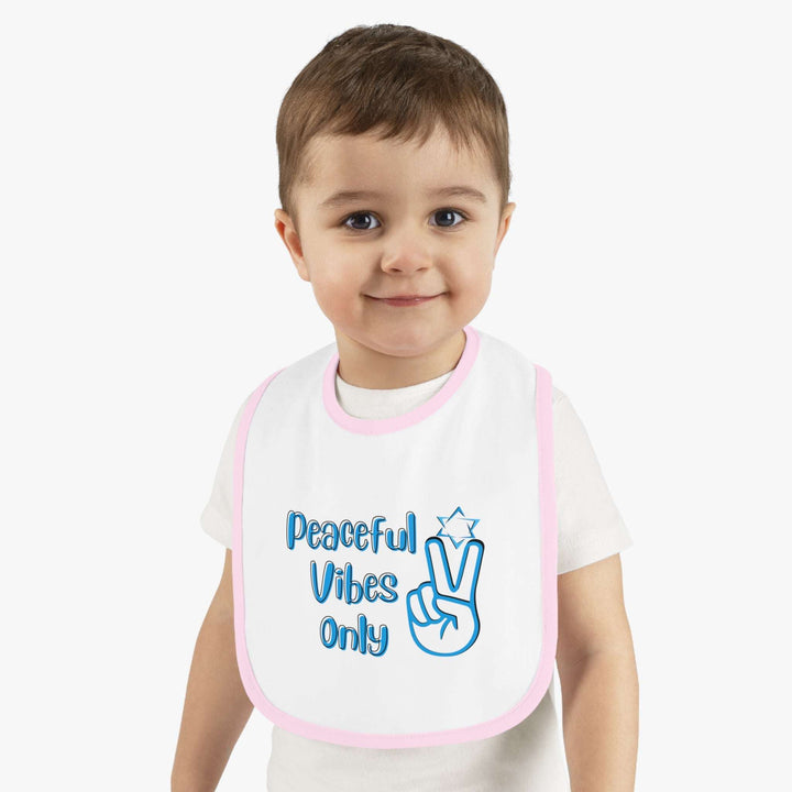 Peaceful Vibes Only Baby Bib