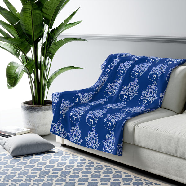 Chai Hamsa Sherpa Blanket