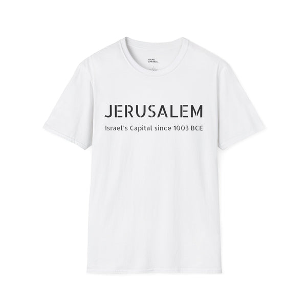 Jerusalem: Capital Since 1003 BCE T-Shirt