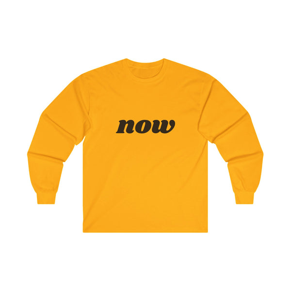 NOW Long Sleeve Tee