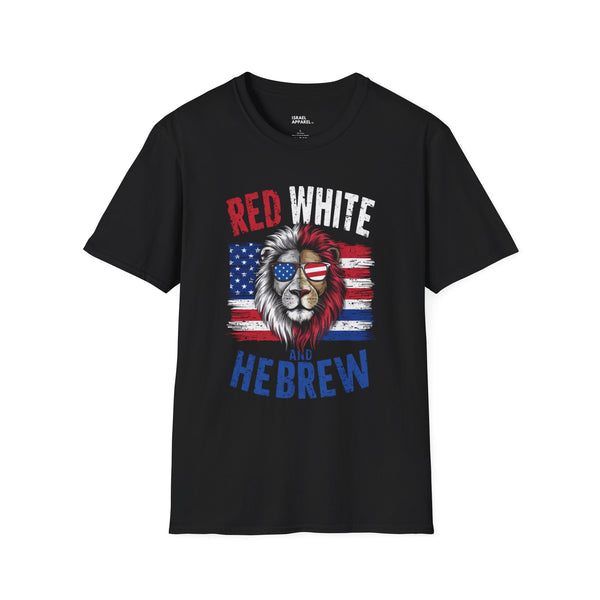 Red White & Hebrew T-Shirt