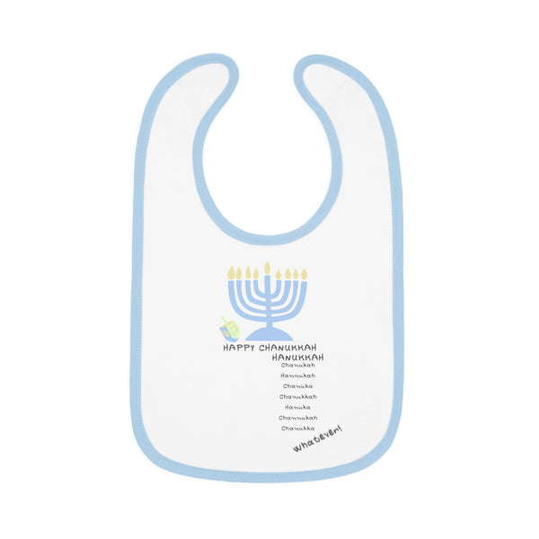 Happy Hanukkah Baby Bib