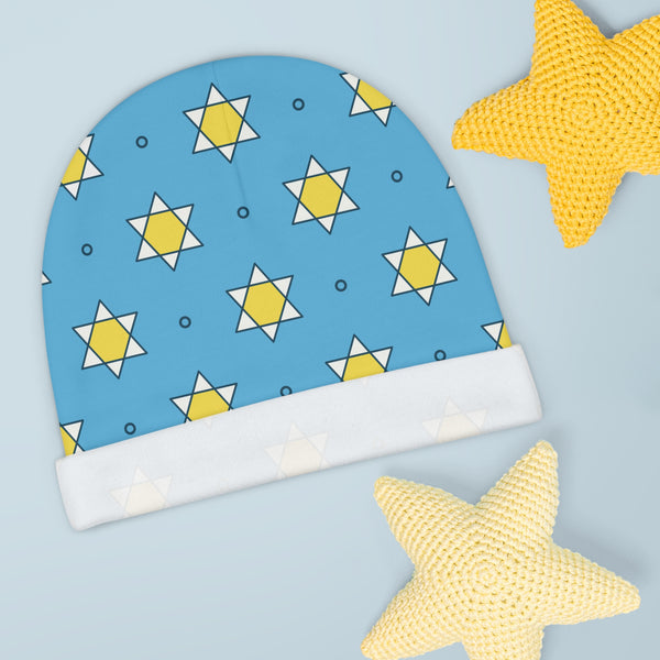 Stars of David Baby Beanie